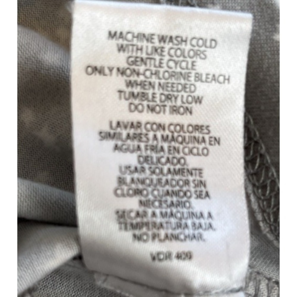 Eddie Bauer Pajama Top Women's Large Gray Star - Picture 7 of 11